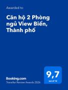 Căn hộ 1 Phòng ngủ View Biển-Thành phố