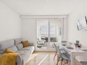 Vue mer, plage à 300m, appartement pour 5