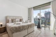 Refined Urban Studio Escape with Burj Khalifa View