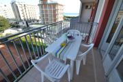 Colorful apartment with sea view