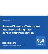 Aurora Flowers - Two rooms and free parking near center and train station