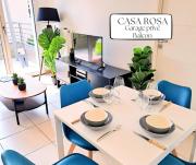 Casa Rosa, au calme avec garage privé et balcon