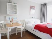 Helle, 1- Zimmer Appartement mit Doppelbett
