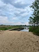 Dom w lawendach nad jeziorem