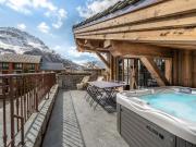Appartement Duplex avec Terrasse, Jacuzzi et Cheminée - Val-dIsère - FR-1-567-63