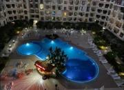 Studio with Balcony In Florenza Compound with 3 Pools Access Amazing Resort