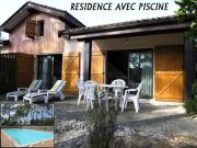 Résidence Presidents - Maison 3 chambres pour 6 personnes, résidence avec piscine les présidents à Lacanau MAE-0291