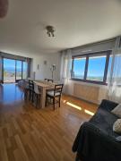 Vue Alpes et Jura proche Genève et stations 4 personnes