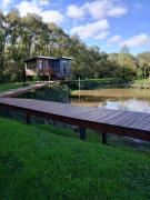 Verdeculturadelta Cabaña En Delta Tigre, Isla Muy Cerca Del Continente Con Pileta Y Playa Humeda , pet Friendly