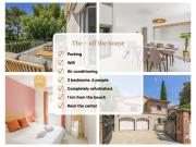 3 chambres - Parking - Clim - moins de 800m de la plage