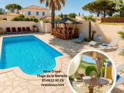 Rêve Dazur plage de la Nartelle - Sainte Maxime - 2 chambres - Piscine partagée - parking- Barbecue