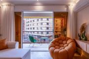 Elegant Apartment Marrakech City Center Gueliz Victor Hugo Balcony View 2BR - mus