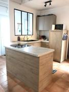 grande maison avec patio proche mer et centre ville