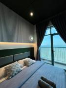 Baysuites 2bedroom Seaview 7pax near KK TOWN by GC