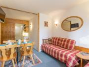 Studio 4 pers, ski aux pieds, balcon, Les Arcs - FR-1-346-453