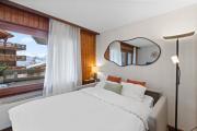 Studio cosy avec piscine intérieure - vue montagne