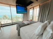 Studio Luxuoso Frente Mar com Varanda NT511