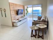 Vista para o lindo Mar de Bertioga para até 6 pessoas