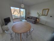 Modern apartment with sea-view balcony & parking in Pléneuf Val André