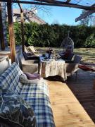 Private Sauna Retreat with Fireplace & Garden Terrace