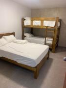 Pool house, garden, grill