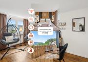 Schwarzwald-Oase mit Balkon und Parkplatz