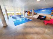 Le Havre Normand Villa piscine intérieure terrain de pétanque baby foot, ping pong, table de poker, billard, terrasse aménagée, jardin, proche plages du débarquement entre Caen et Bayeux