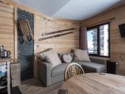 Confortable 2 pièces avec balcon à Tignes - FR-1-502-378