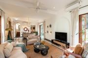 La Massima by The Blue Kite 2BHK Indo Portuguese Style Villa in Parra with Private Pool, Fully Equipped Kitchen, WiFi & 24x7 Security