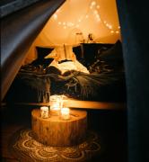 Glamping nad Meandry v jurtě