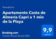 Apartamento Costa de Almería Capri a 1 min de la Playa