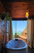 Nosso Mar- Sodalita - Cabana vista encantada 2 spas privativas 5 min da praia da Solidão Florianópolis
