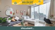 Free housekeeping visits during your stay - StayShort - Modern & Inviting Studio in Discovery Gardens