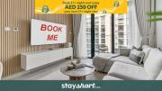 Free housekeeping visits during your stay - StayShort - Sleeps 4 Modern 1BR at Azizi Riviera 47