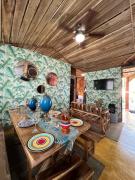 rustic cabin with private pool