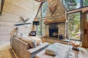 Mountain lodge with hot tub game room and home theater