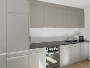 1BR apartment with balcony - West 13