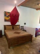 125m2 App with Kitchen Central and Spacious Garden and Pool