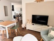 Maison de vacances entre forêt et plage