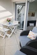 Le BULOT BLEU - 2 vacanciers - 1 chambre - Terrasse - 2 vélos - Parking - Plages et Commerces à pied