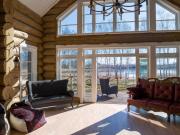 Private lakeside holiday house with fireplace, sauna, hot tub - Ezernams Dzintars