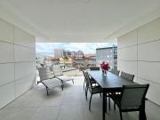 Bright apartment with balconies