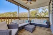 Spacious Coastal Gem on Oak Island 100 Yds to Sand