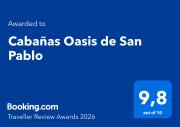 Cabañas Oasis de San Pablo