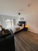 Vicarage grove close to metro link and train station with easy access to city centre Manchester United stadium and the Trafford centre