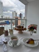 Essenza Manhattan Blue-Petroleum Luxury Studio Centro Curitiba