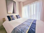 AN HOME Turquoise C難波5分関空直通新装静寂の宿