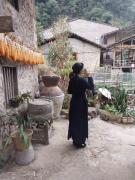 Triệu hoan homestay nhà sàn cổ tại làng đá cổ Khuổi ky