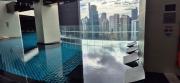 Cozy Apartment City & Mountain View with balcony FREE NETFLIX with pools sauna and sunbathing