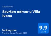 Savršen odmor u grijanom bazenu Ville Ivone